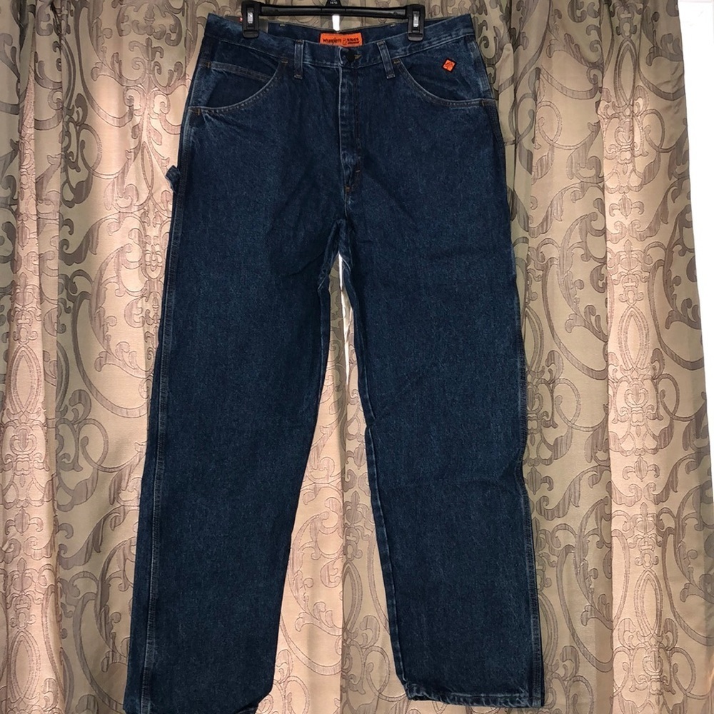 Riggs workwear by wrangler FR cargo jeans 36x34 - Picture 2 of 7